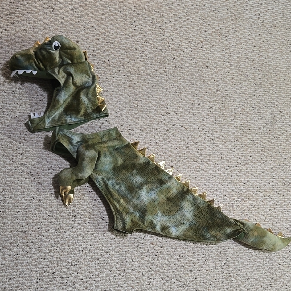 XXL Green Dinosaur Reptile Costume